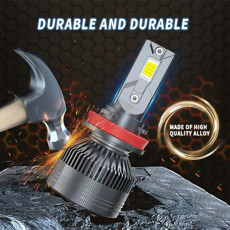 H85, LED Car Headlight, 150W, 6500K, 48000LM, Three Copper Tubes for Heat Dissipation, 2PCS